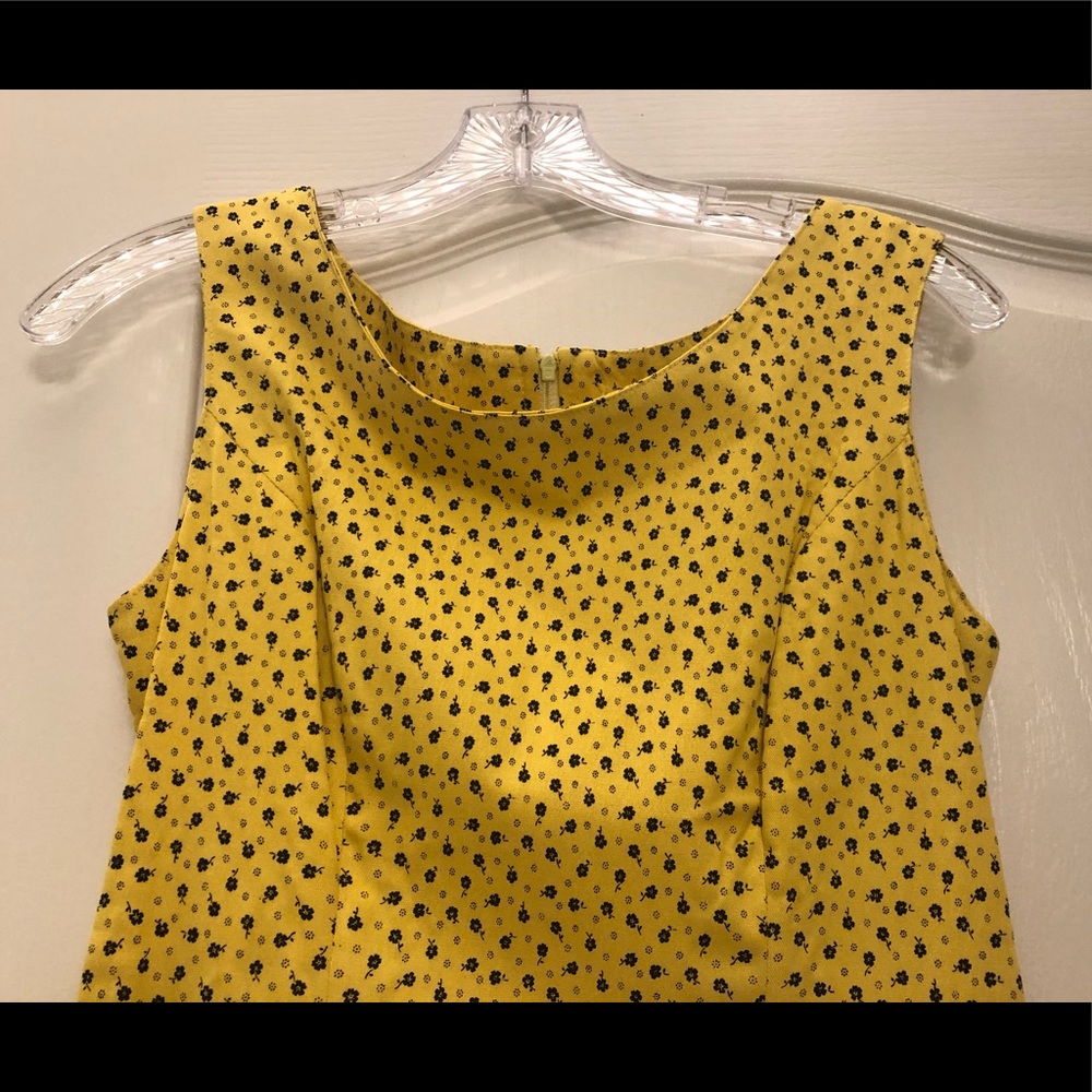 Yellow mini dress - Picture 3 of 4